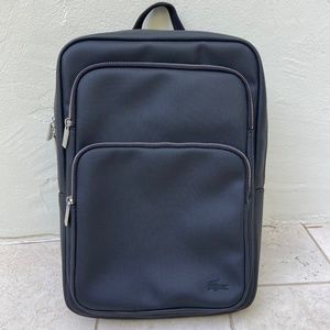 Black Lacoste Backpack